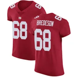 Elite Ben Bredeson Men's New York Giants Red Alternate Vapor Untouchable Jersey - Nike