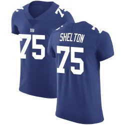 Elite Danny Shelton Men's New York Giants Royal Team Color Vapor Untouchable Jersey - Nike