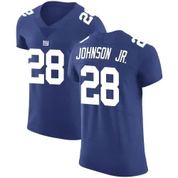 Elite Dwayne Johnson Jr. Men's New York Giants Royal Team Color Vapor Untouchable Jersey - Nike