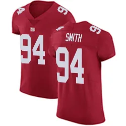 Elite Elerson Smith Men's New York Giants Red Alternate Vapor Untouchable Jersey - Nike