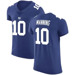 Elite Eli Manning Men's New York Giants Royal Team Color Vapor Untouchable Jersey - Nike