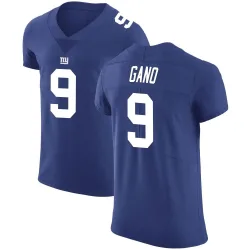 Elite Graham Gano Men's New York Giants Royal Team Color Vapor Untouchable Jersey - Nike