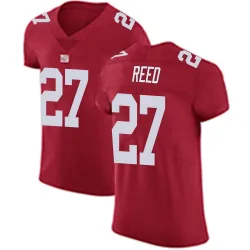Elite J.R. Reed Men's New York Giants Red Alternate Vapor Untouchable Jersey - Nike