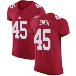 Elite Jaylon Smith Men's New York Giants Red Alternate Vapor Untouchable Jersey - Nike