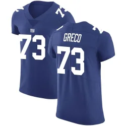Elite John Greco Men's New York Giants Royal Team Color Vapor Untouchable Jersey - Nike