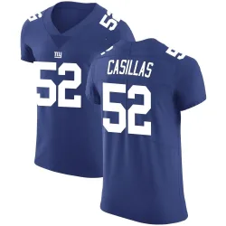 Elite Jonathan Casillas Men's New York Giants Royal Team Color Vapor Untouchable Jersey - Nike