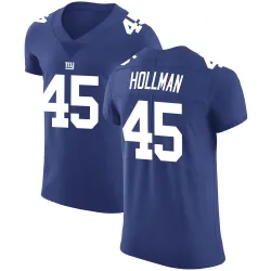 Elite Ka'dar Hollman Men's New York Giants Royal Team Color Vapor Untouchable Jersey