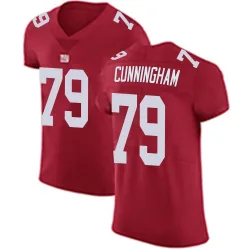 Elite Korey Cunningham Men's New York Giants Red Alternate Vapor Untouchable Jersey - Nike
