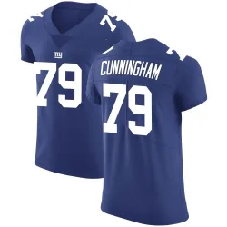 Elite Korey Cunningham Men's New York Giants Royal Team Color Vapor Untouchable Jersey - Nike