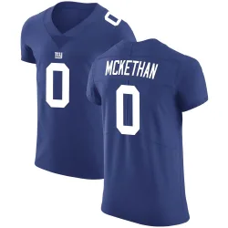 Elite Marcus McKethan Men's New York Giants Royal Team Color Vapor Untouchable Jersey - Nike
