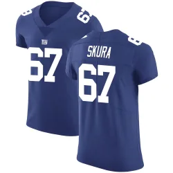 Elite Matt Skura Men's New York Giants Royal Team Color Vapor Untouchable Jersey - Nike