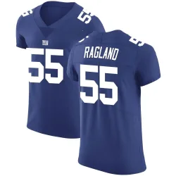 Elite Reggie Ragland Men's New York Giants Royal Team Color Vapor Untouchable Jersey - Nike