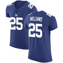 Elite Rodarius Williams Men's New York Giants Royal Team Color Vapor Untouchable Jersey - Nike