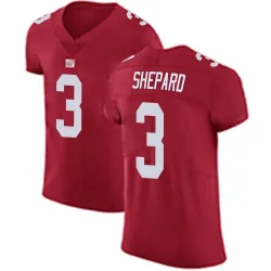Elite Sterling Shepard Men's New York Giants Red Alternate Vapor Untouchable Jersey - Nike