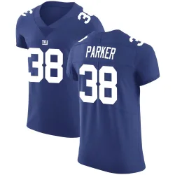 Elite Steven Parker Men's New York Giants Royal Team Color Vapor Untouchable Jersey - Nike