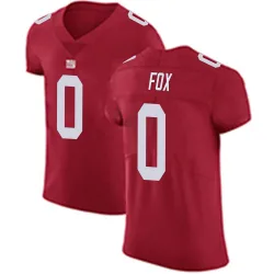 Elite Tomon Fox Men's New York Giants Red Alternate Vapor Untouchable Jersey - Nike