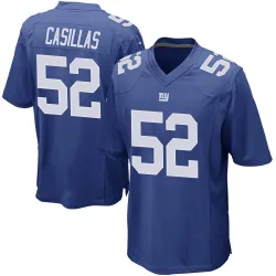 Game Jonathan Casillas Youth New York Giants Royal Team Color Jersey - Nike