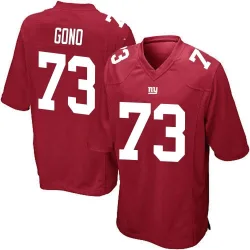 Game Matt Gono Men's New York Giants Red Alternate Jersey - Nike
