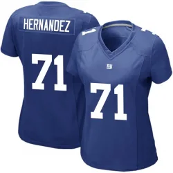 Game Will Hernandez Women's New York Giants Royal Team Color Jersey - Nike