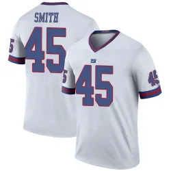 Legend Jaylon Smith Men's New York Giants White Color Rush Jersey - Nike