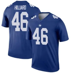 Legend Justin Hilliard Youth New York Giants Royal Jersey - Nike