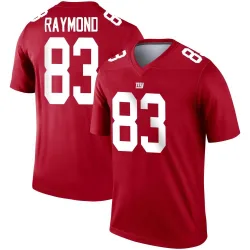 Legend Kalif Raymond Men's New York Giants Red Inverted Jersey - Nike