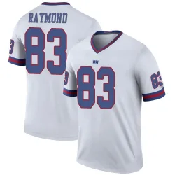 Legend Kalif Raymond Men's New York Giants White Color Rush Jersey - Nike