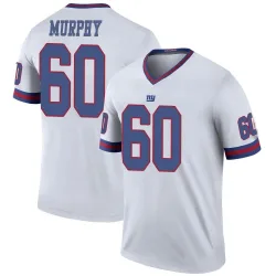 Legend Kyle Murphy Youth New York Giants White Color Rush Jersey - Nike