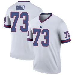 Legend Matt Gono Men's New York Giants White Color Rush Jersey - Nike