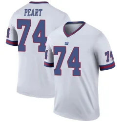 Legend Matt Peart Youth New York Giants White Color Rush Jersey - Nike