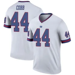 Legend Omari Cobb Men's New York Giants White Color Rush Jersey - Nike