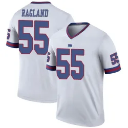 Legend Reggie Ragland Men's New York Giants White Color Rush Jersey - Nike