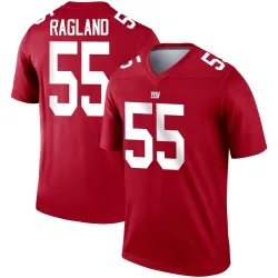 Legend Reggie Ragland Youth New York Giants Red Inverted Jersey - Nike