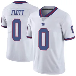Limited Cordale Flott Youth New York Giants White Color Rush Jersey - Nike