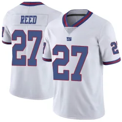 Limited J.R. Reed Youth New York Giants White Color Rush Jersey - Nike