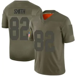 Limited Kaden Smith Youth New York Giants Camo 2019 Salute to Service Jersey - Nike