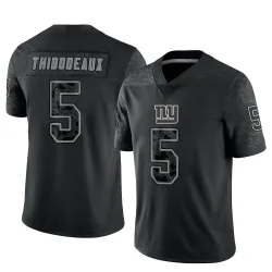 Limited Kayvon Thibodeaux Youth New York Giants Black Reflective Jersey - Nike