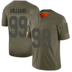 Limited Leonard Williams Youth New York Giants Camo 2019 Salute to Service Jersey - Nike