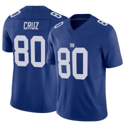 Limited Victor Cruz Men's New York Giants Royal Vapor F.U.S.E. Jersey